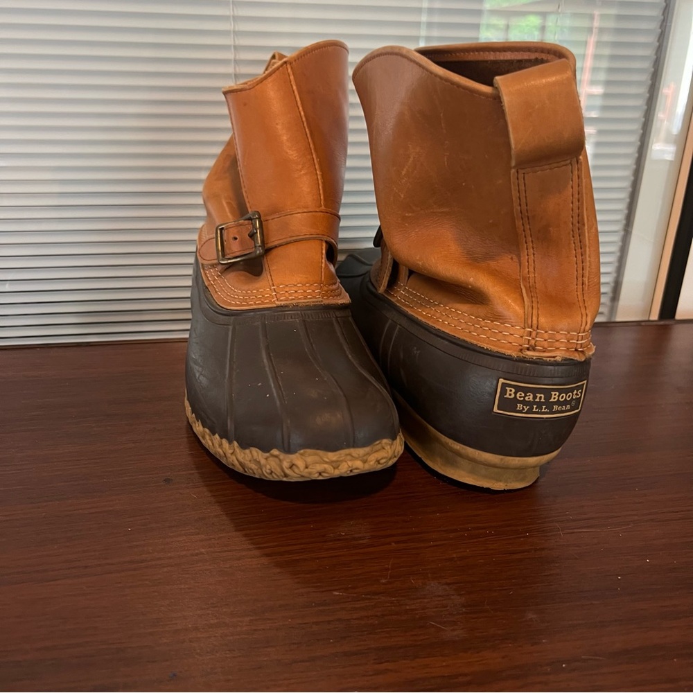 L.L. Bean Rain & Snow Boots Brown and Black Durable Design